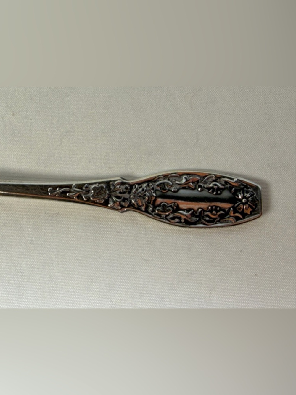 Vintage Soviet 875 Silver Teaspoons Set of 2 | Star Hammer & Sickle - Picture 6 of 12